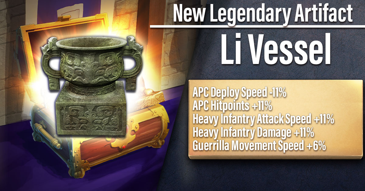 New Legendary Artifact - Li Vessel