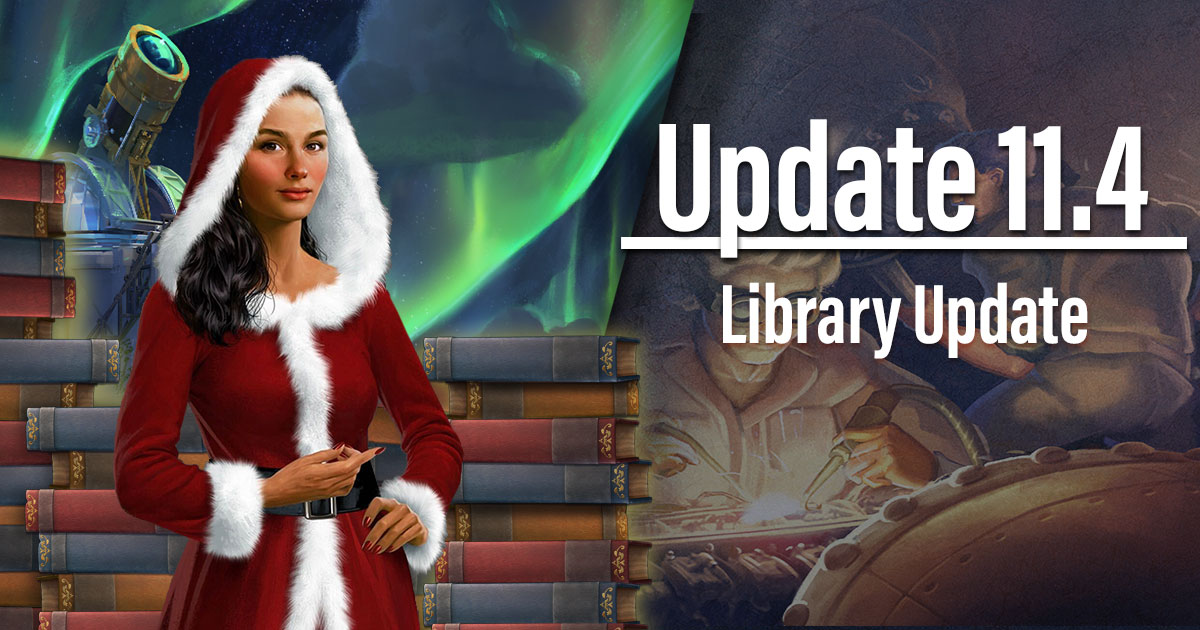 DomiNations Update 11.4 - Defensive Library Update