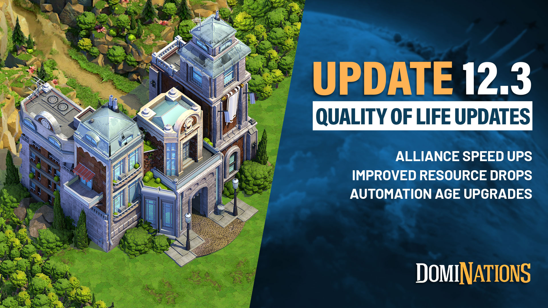DomiNations Update 12.3 - Quality of Life Updates