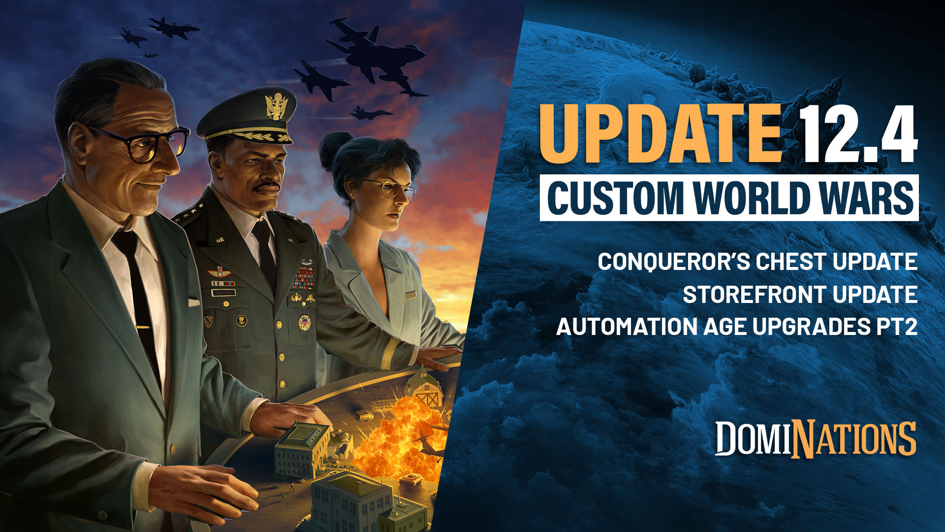 DomiNations Update 12.4 - Custom World Wars